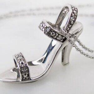 Diamond Stiletto Pendant (Helzberg)